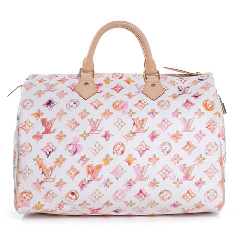 louis vuitton watercolor speedy|Louis Vuitton aquarelle.